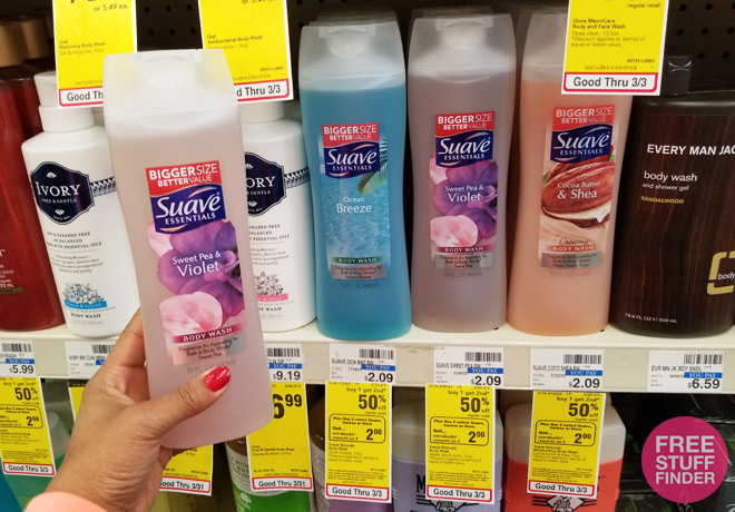 *HOT* $0.07 (Reg $2.09) Suave Body Wash at CVS