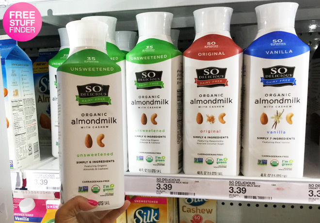 *HOT* $0.71 (Reg $3.39) So Delicious Almond Milk at Target