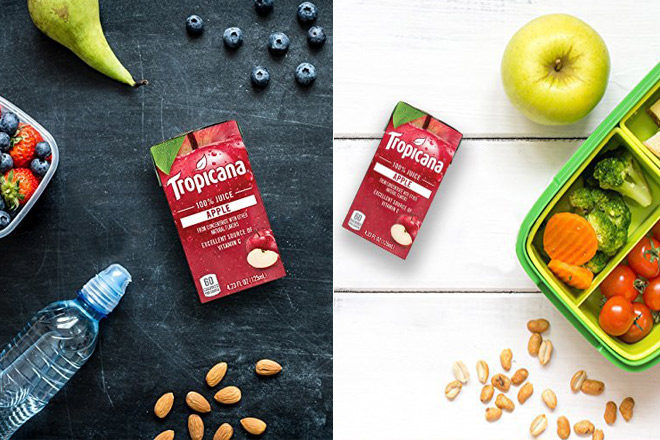 $13.29 Tropicana Apple Juice 44-Count Juice Box Pack + FREE Shipping (Only $0.30 Each!)