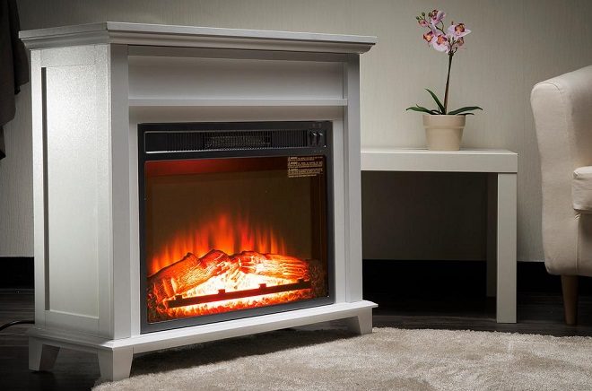 $99.99 (Reg $200) Freestanding Electric Fireplace + FREE Shipping