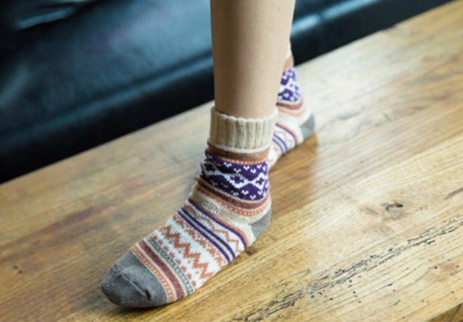 $8.99 (Reg $19) Women's 5-Pack Wool Socks