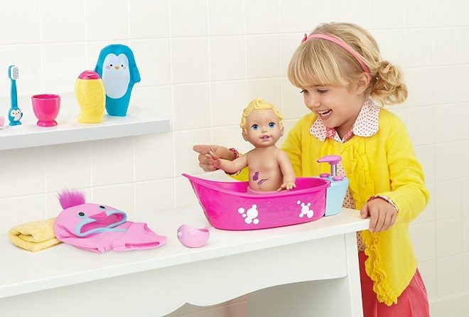Amazon: Little Mommy Bathtime Doll Baby Doll ONLY $12.99 - That's 57% Off!