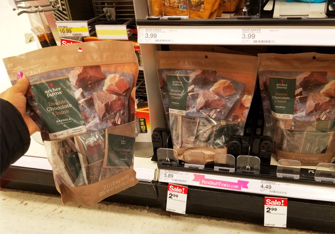 Over 50% Off Archer Farms Granola Snack Packs, ONLY $2.69 at Target (Reg $5.89)