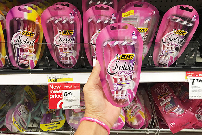 BIC Soleil Twilight Razors Only $0.99 at Target (Regularly $5.49)