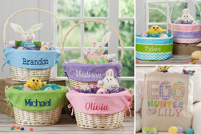 Personalized Easter Baskets Just $13.49 (Regularly $25) Perfect For Egg Hunts!