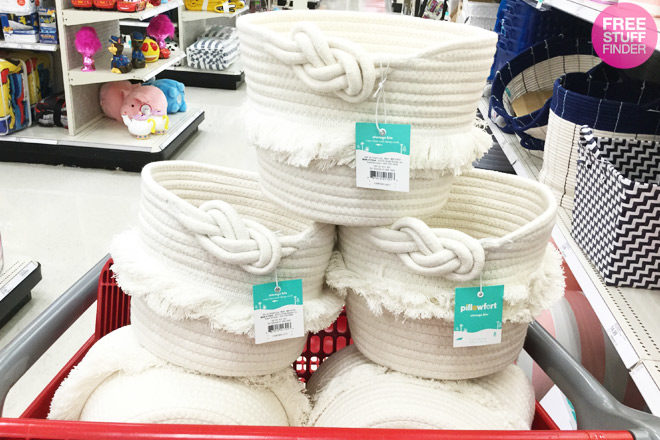 FREE Decorative Basket + FREE Store Pickup (Great for Spring Organization!)
