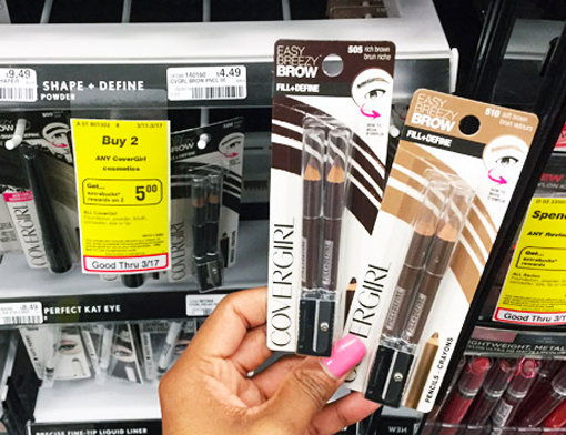 FREE CoverGirl Easy Breeze Brow Pencil 2-Pack at CVS + $2.02 Moneymaker (Print Now!)