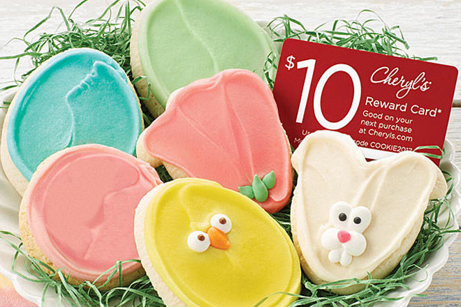 Cheryl’s Cookies Easter Sampler & $10 Reward Card JUST $9.99 + FREE Shipping