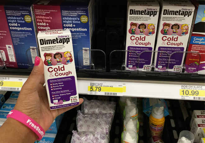 Children's Dimetapp for Only $1.79 at Target (Regularly $5.79 - Print Coupon Now!)