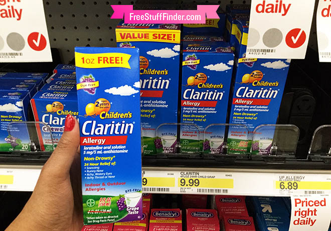 Children’s Claritin Allergy Syrup Just $4.99 at Target - Regularly $10 (Print Coupons NOW!)