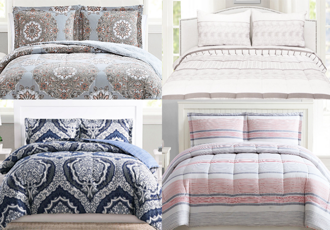 Macy's: Reversible Comforter Sets (3-Piece) Just $39.99 (Regularly $80)