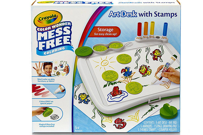 *HOT* Amazon: Crayola Art Desk with Stamps for Only $12.79 (Regularly $28.89)
