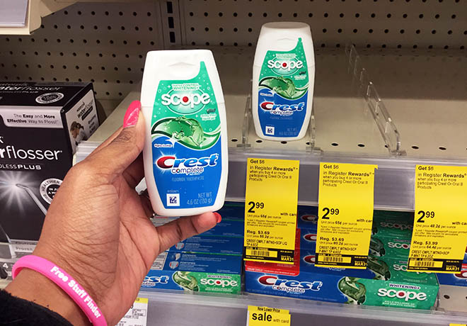 Crest Toothpaste JUST $0.49 at Walgreens (Regularly $3.69)