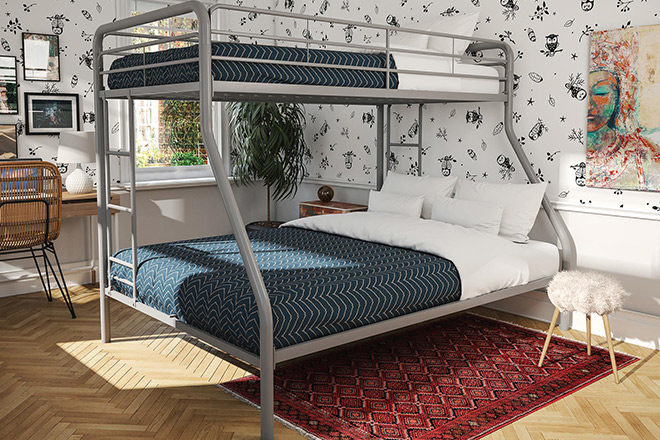 Dorel Twin-Over-Full Bunk Bed Only $139 + FREE Shipping (Regularly $236)