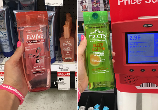 *HOT* L'Oreal Elvive & Garnier Fructis Hair Care ONLY $0.24 Each (Regularly $4)