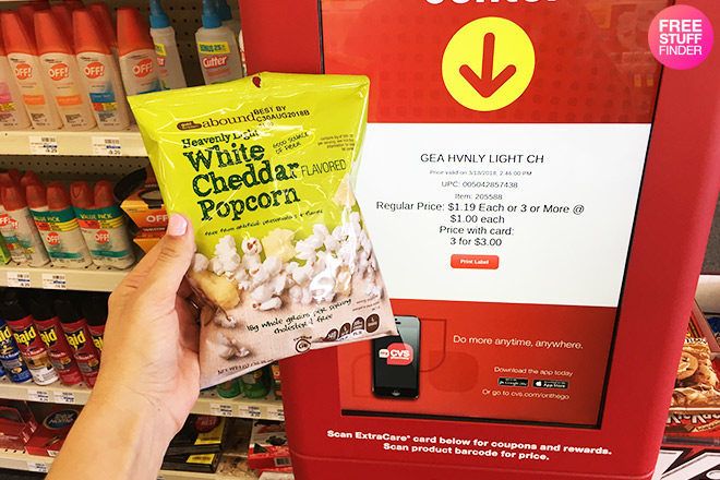 FREE Gold Emblem Abound Popcorn at CVS (Print Coupon Now!)