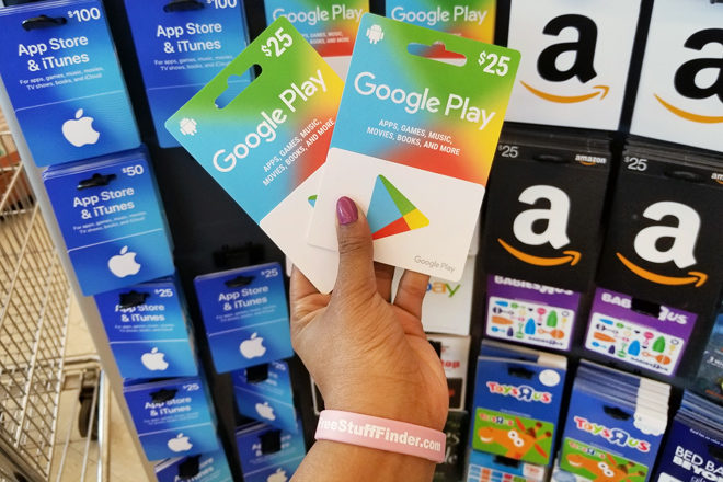 *HOT* Google Play Gift Cards at Walgreens JUST $22.50 - Regularly $25