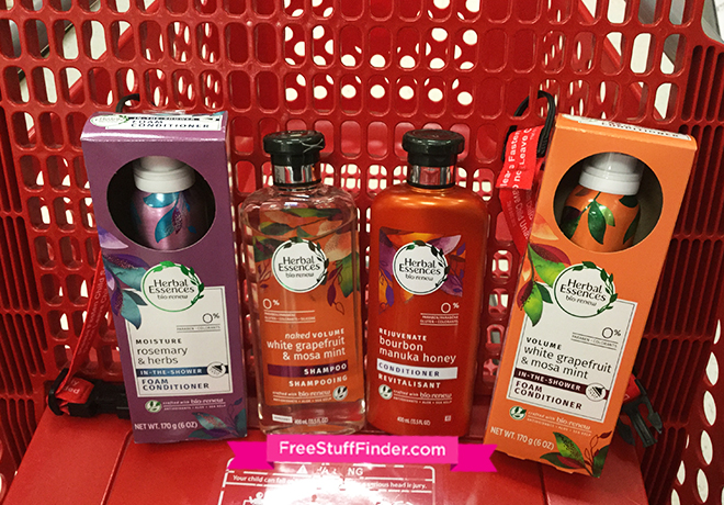 Herbal Essences Bio:renew Shampoo & Foam Conditioner Just $1.50 at Target - Reg $6