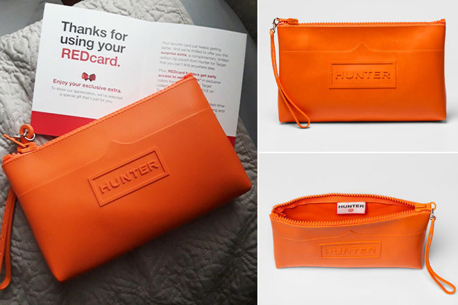 Possible FREE Hunter for Target Zip Pouch (REDcard Holder Exclusive) 😱