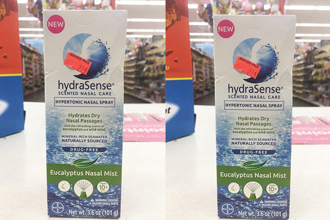 Clearance Find: HydraSense Nasal Spray Only $0.74 at Walgreens (Regularly $11)