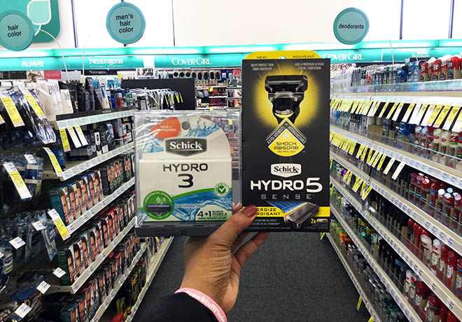 Schick Hydro 3 Men's Razors & Cartridges ONLY $1.74 Per Pack at CVS (Reg $13.49)