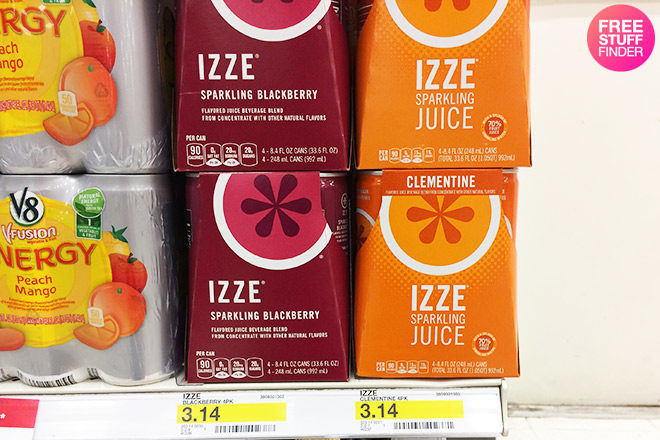 Izze Sparkling Juice 4-Pack Only $2.20 at Target (Regularly $3.14 - Load Now!)