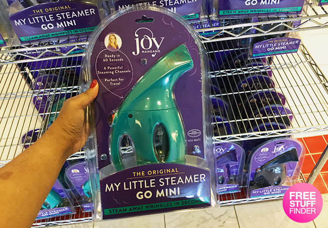 Macy's: Joy Mangano My Little Steamer Go Mini, Only $11.99 (Regularly $40)