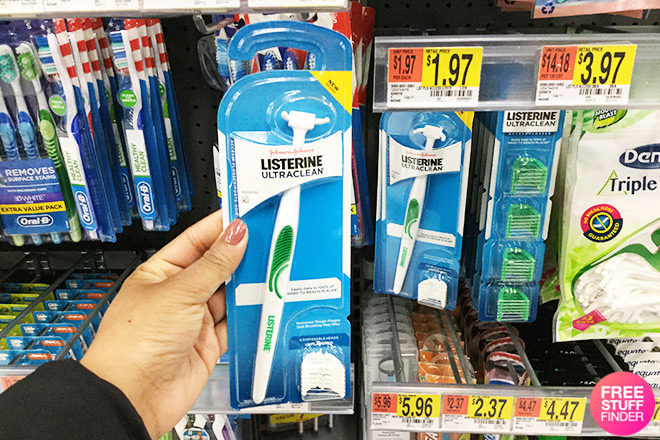 FREE Listerine Flosser at Walmart