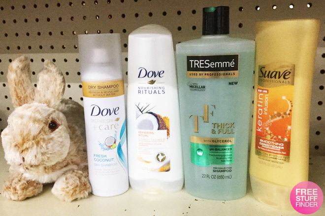 Dove Shampoo JUST $1.05 at CVS (Plus Savings on TRESemmé and Suave Hair Care!)