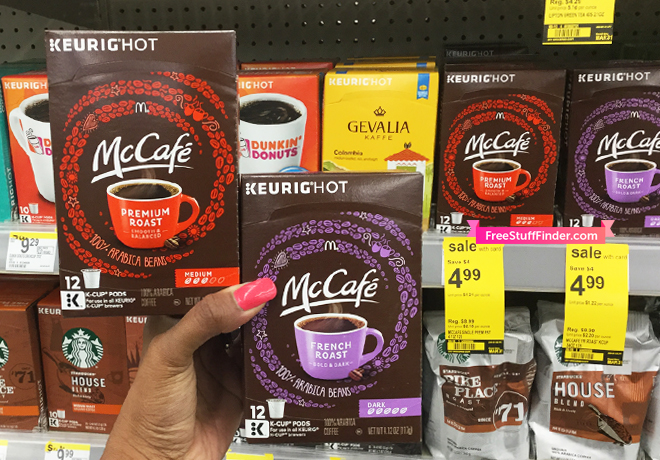 McCafe 12-Count K-Cups ONLY $3.99 Per Box at Walgreens (Reg $9) - Only $0.34 Each!