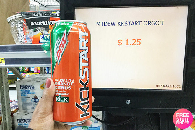 Mountain Dew Kickstart Only $0.88 at Walmart (Regularly $1.25) - No Coupons Needed!