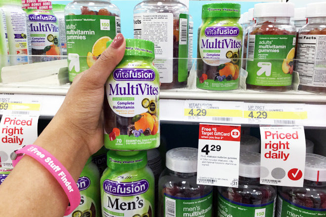 Vitafusion MultiVites Gummy Vitamins for Only $1.14 at Target (Regularly $4.29)