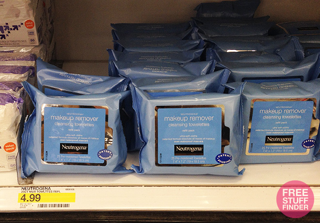 $1.99 Neutrogena Makeup Remover Cleansing Towelettes at Target (Reg $5)