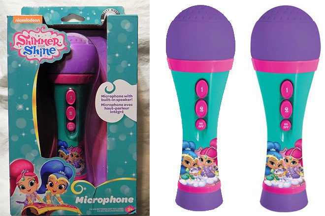 Nickelodeon Shimmer and Shine Microphone Only $12.23 + FREE Pickup (Reg $30)