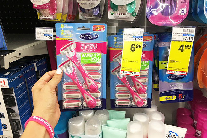 *HOT* Noxzema 4-Blade Razor Value Pack ONLY $0.99 at CVS (Regularly $9!)