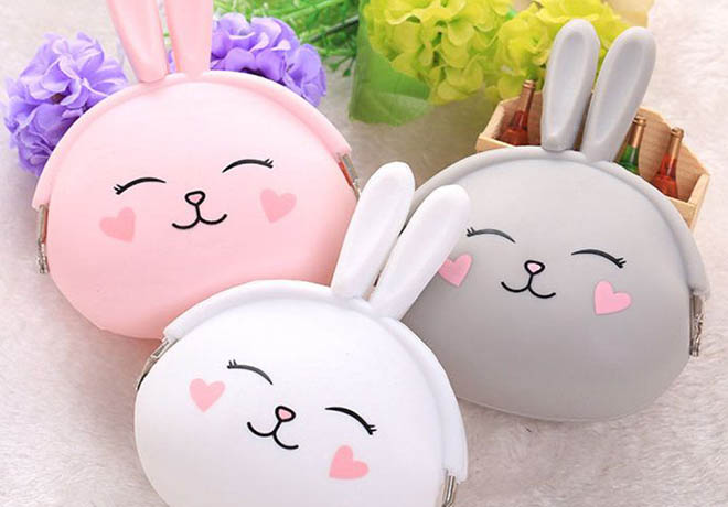 Easter Bunny Coin Purse Just $3.99 (Reg $12) - Choose from 3 Cute Colors!