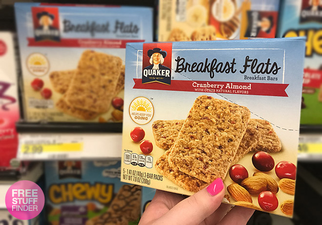 Quaker Breakfast Flats ONLY $0.75 at Target (Regularly $3!)