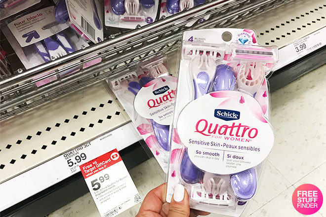 FREE Schick Disposable Razors at Target + $7.04 Moneymaker (Starting 3/18 - Print Now!)