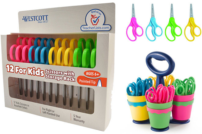 Amazon: Westcott Stainless Steel Scissors 2-Pack JUST $2.12 (Reg $14) + FREE Shipping