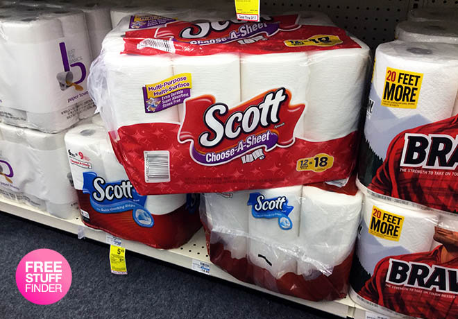 Scott Paper Towels 12-Count for JUST $6.74 (Reg $14) at CVS - $0.56 per Roll