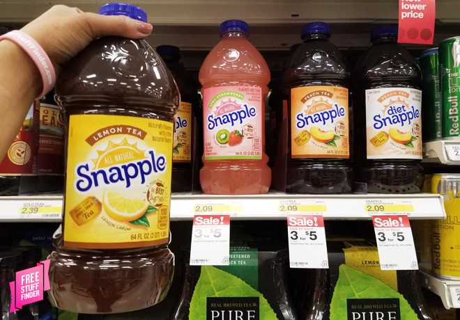 Snapple Teas ONLY $0.91 Per Jug (Reg $2)