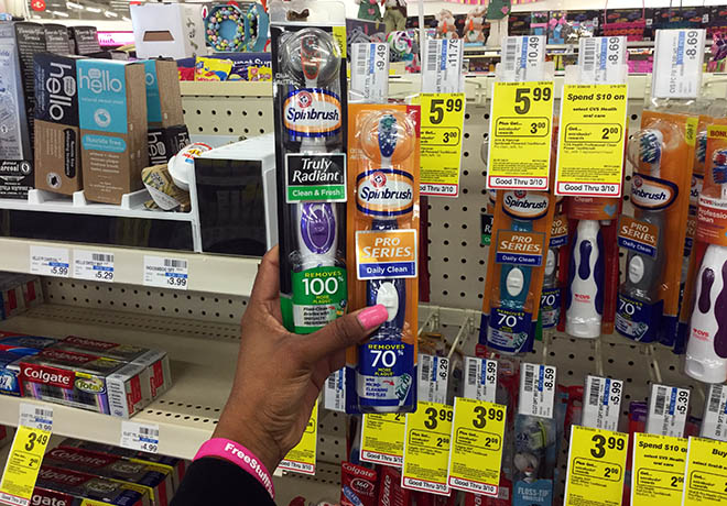 *HOT* $1.99 Battery-Powered Arm & Hammer Spinbrush Toothbrush at CVS