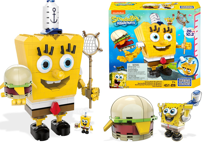 Amazon: SpongeBob Block Building Set for ONLY $11.28 (Regularly $40!)