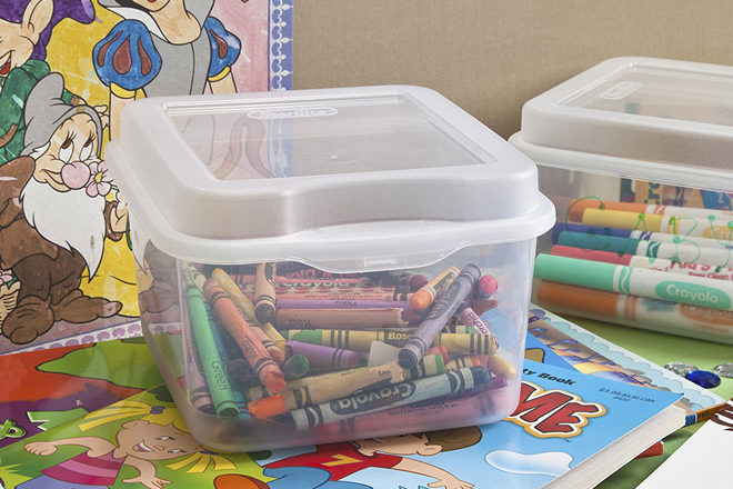 Amazon: Sterilite Flip Top Storage Containers 12-Pack for ONLY $11.52 (Regularly $21.50)
