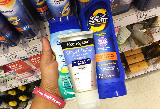 HURRY! Score Sunscreen for ONLY $3.49 Per Bottle from Target Online (No Coupons!)