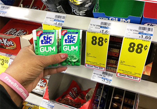 *HOT* Tic Tac Gum On Sale for JUST 38¢ at CVS (Regularly $1.69)