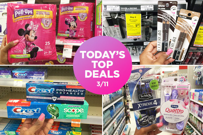 Today’s Top Deals: $1.99 Huggies Pull-Ups, Moneymaker Razors, & Easter Candy Deals