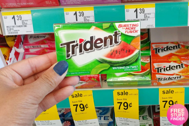 SO EASY! Trident Gum Only $0.49 at Target (No Coupons Needed!)