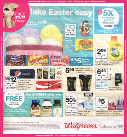 *HOT* Walgreens Ad Preview (Week 3/18 – 3/24)