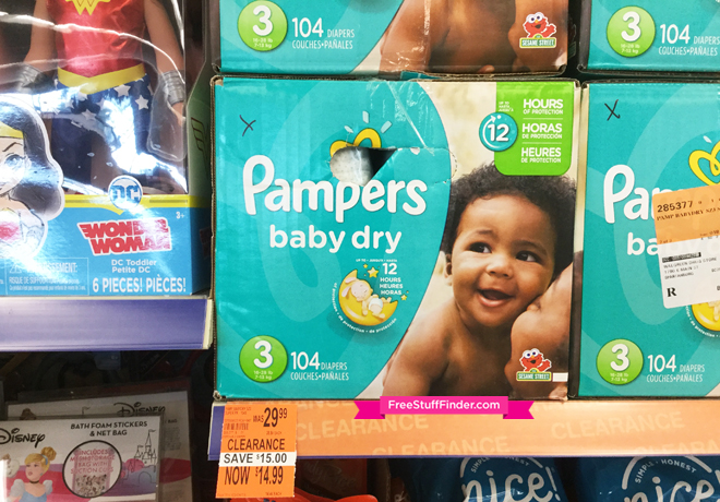 Clearance Find: Pampers Boxed Diapers at Walgreens Just $8.99 - Regular $30!